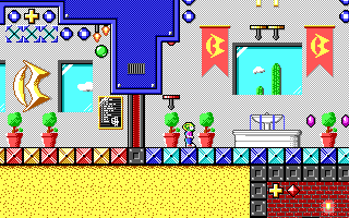 Commander Keen in the Bobrick Tower
