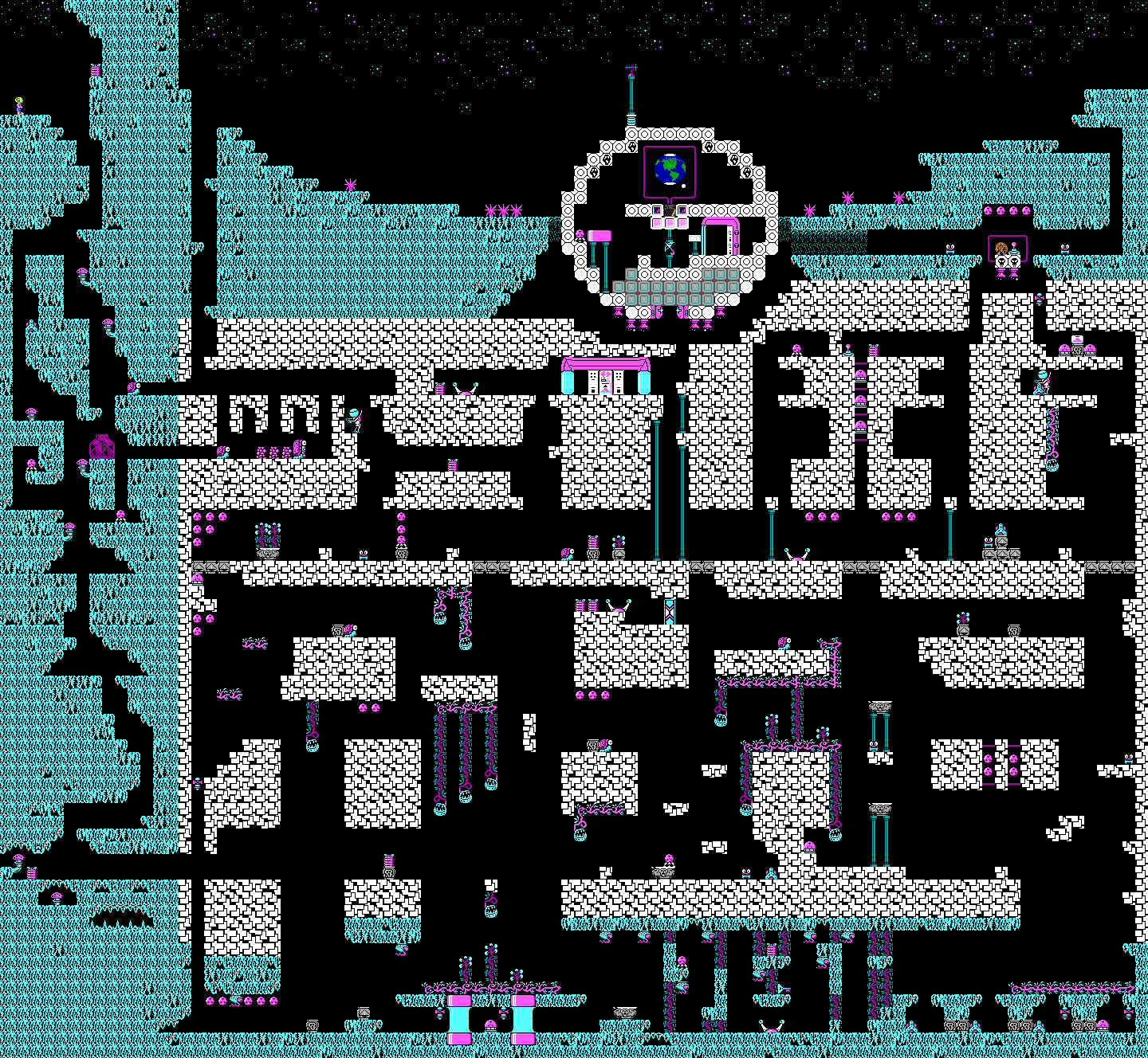 Commander Keen Confronts the Commandeered Planet - Level 08.png